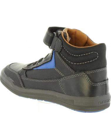 boy Mid boots GEOX J844AA 0BCCL J ARZACH C0048 BLACK-RED