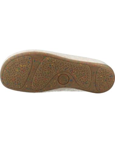 Calzado de casa de Mujer TONI PONS ZAPATILLAS DE CASA ZUECOS CRU-ECRU
