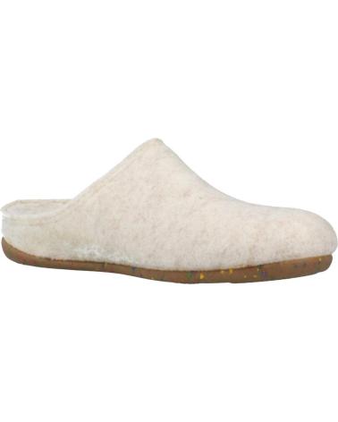 Calzado de casa de Mujer TONI PONS ZAPATILLAS DE CASA ZUECOS CRU-ECRU