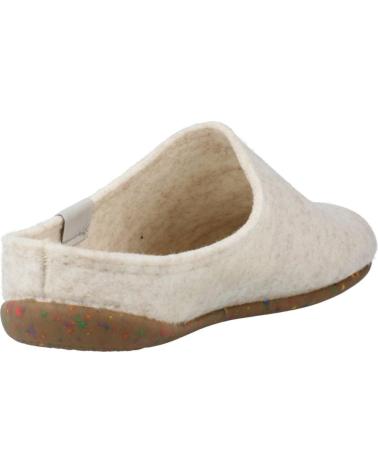 Calzado de casa de Mujer TONI PONS ZAPATILLAS DE CASA ZUECOS CRU-ECRU