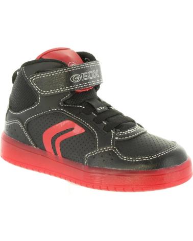 boy Zapatillas deporte GEOX J825PC 0BCBU J KOMMODOR C0048 BLACK-RED