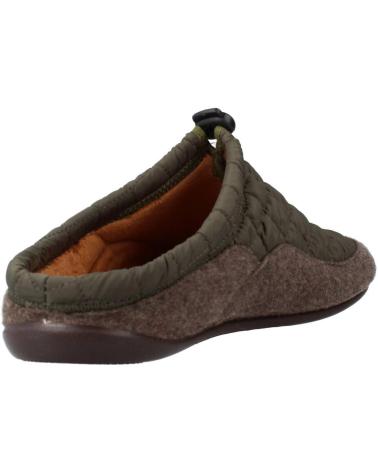 TONI PONS ZAPATILLAS HOGAR HOMBRE MODELO NADIR UM COLOR VERDE CAQUI