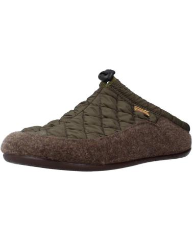 TONI PONS ZAPATILLAS HOGAR HOMBRE MODELO NADIR UM COLOR VERDE CAQUI