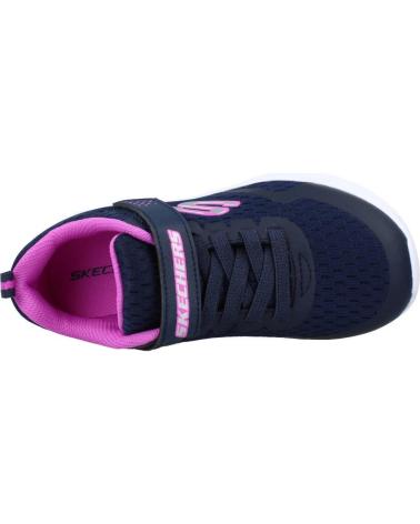 Deportivas de Niña SKECHERS MICROSPEC MAX AZUL