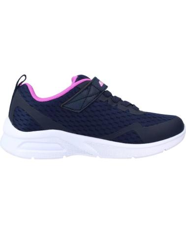 Deportivas de Niña SKECHERS MICROSPEC MAX AZUL