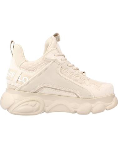 Scarpe sport per Donna BUFFALO ZAPATILLAS MUJER MODELO 1630426 VEGAN COLOR BEIS CREAM CREAM