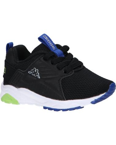 Scarpe sport per Bambino KAPPA 33157XW SAN PUERTO A6R BLACK-GREEN-BLUE