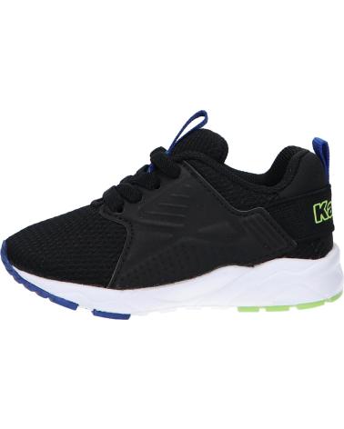 Scarpe sport per Bambino KAPPA 33157XW SAN PUERTO A6R BLACK-GREEN-BLUE