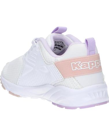 Scarpe sport per Bambina KAPPA 33157XW SAN PUERTO A6T WHITE-VIOLET MT-PINK