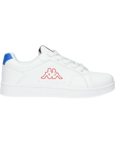 Scarpe sport per Donna e Bambina e Bambino KAPPA 331C1GW ADENIS A1W WHITE-BLUE-ORANGE