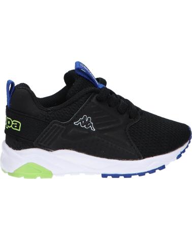 Scarpe sport per Bambino KAPPA 33157XW SAN PUERTO A6R BLACK-GREEN-BLUE