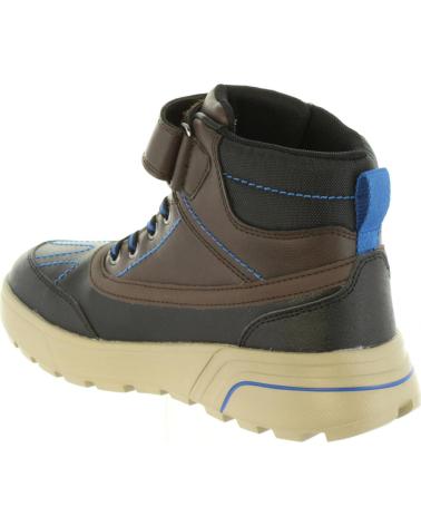 boy Mid boots GEOX J847UA 05411 J SVEGGEN C6483 COFFEE-ROY