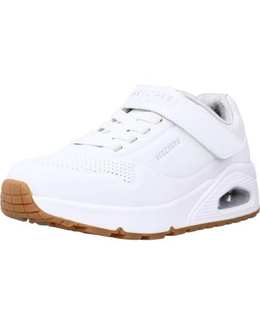 Sportif pour Fille SKECHERS UNO-AIR BLITZ BLANCO