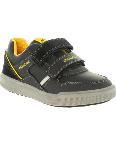 Schuhe für Junge GEOX J844AC 05422 J ARZACH C0054 BLACK-YELLO