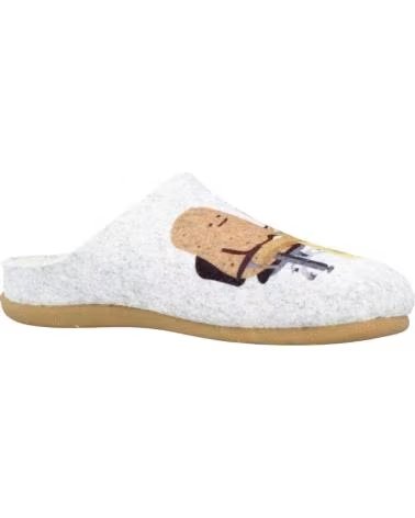 Pantufas-De-Mujer-HOT-POTATOES-CHINELOS 64634G COM DESIGN DIVERTIDO-GRIS