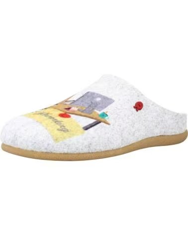 Pantufas-De-Mujer-HOT-POTATOES-CHINELOS 64634G COM DESIGN DIVERTIDO-GRIS