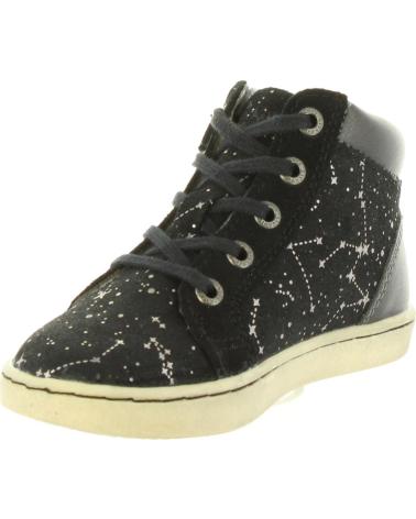 Esportes  de Menina KICKERS 572061-10 LYLUBY 81 NOIR