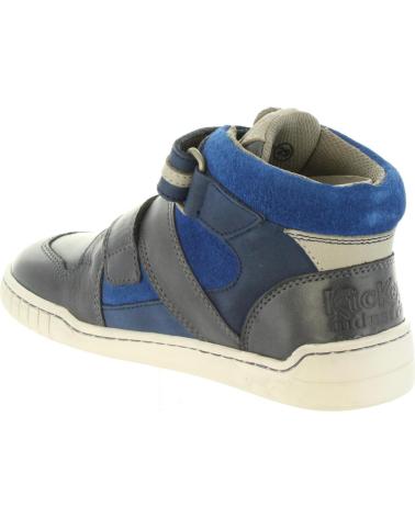 Sapatilhas de Menino KICKERS 654990-30 WAZAP 10 MARINE