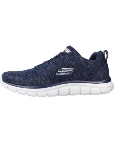 Esportes  de Mulher e Homem e Menino SKECHERS TRACK FRONT RUNNER AZUL