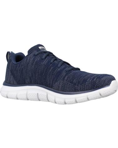 Esportes  de Mulher e Homem e Menino SKECHERS TRACK FRONT RUNNER AZUL