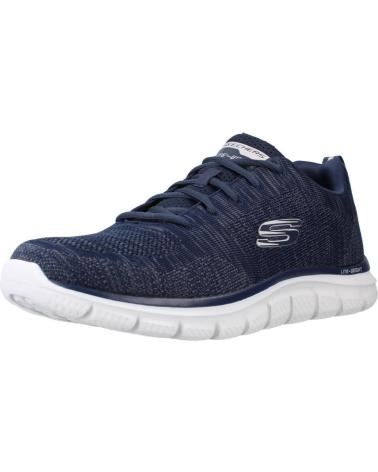 Esportes  de Mulher e Homem e Menino SKECHERS TRACK FRONT RUNNER AZUL