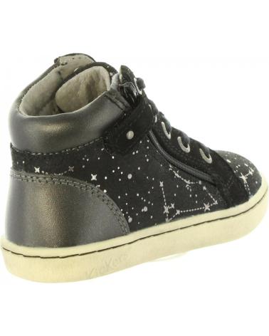 Esportes  de Menina KICKERS 572061-10 LYLUBY 81 NOIR