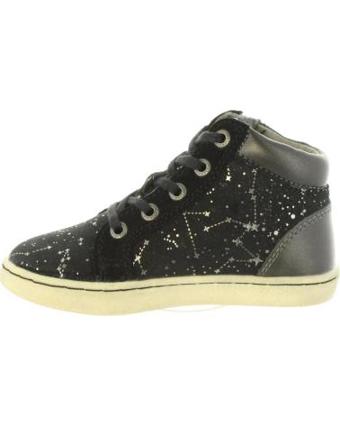 Esportes  de Menina KICKERS 572061-10 LYLUBY 81 NOIR