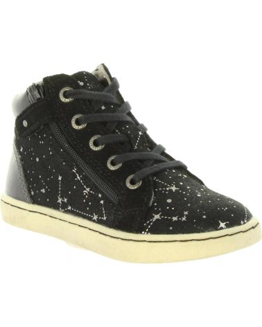 Esportes  de Menina KICKERS 572061-10 LYLUBY 81 NOIR