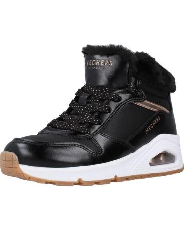 Mid-Boots-De-Niña-SKECHERS-UNO-COZY-ON-AIR-NEGRO