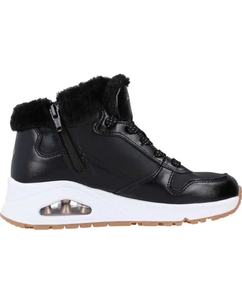 Mid-Boots-De-Niña-SKECHERS-UNO-COZY-ON-AIR-NEGRO