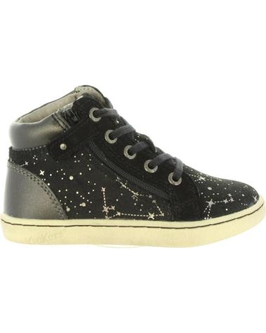 Sportif pour Fille KICKERS 572061-10 LYLUBY 81 NOIR