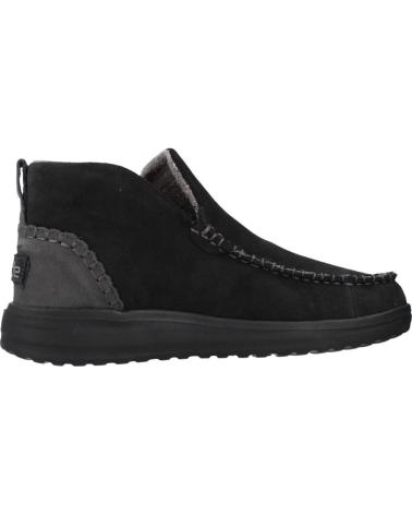 Botines de Mujer HEY DUDE DENNY SUEDE NEGRO
