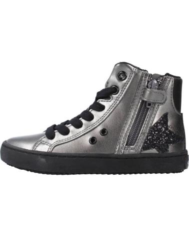 Woman and girl Trainers GEOX J044GA 000NF J KALISPERA GIRL C9002 DK GREY