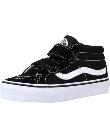 Sneaker für Mädchen und Junge VANS OFF THE WALL SK8-MID NEGRO