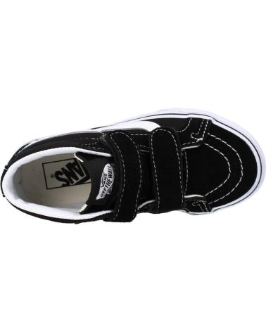 Sneaker für Mädchen und Junge VANS OFF THE WALL SK8-MID NEGRO