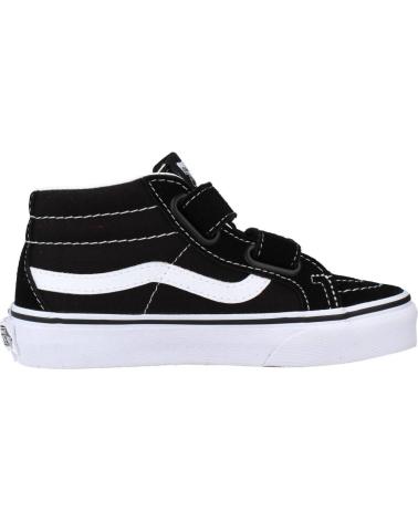Sneaker für Mädchen und Junge VANS OFF THE WALL SK8-MID NEGRO