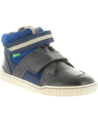 Sapatilhas de Menino KICKERS 654990-30 WAZAP 10 MARINE