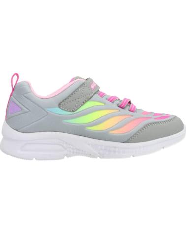 Sneaker für Mädchen SKECHERS MICROSPEC MAX - AIRY COLOR GRIS