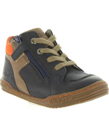 Schuhe für Mädchen und Junge KICKERS 572131-10 JOUJOU 91 MARRON