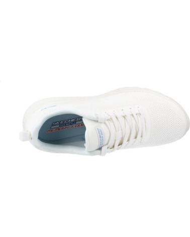 Deportivas de Mujer SKECHERS ZAPATILLAS DEPORTIVAS BOBS SQUAD CHAOS-FACE OFF WHITE 117209 BLANCO