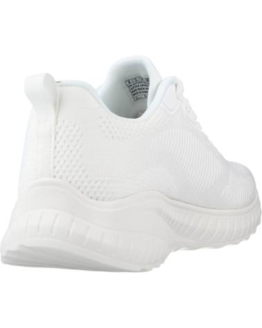 Deportivas de Mujer SKECHERS ZAPATILLAS DEPORTIVAS BOBS SQUAD CHAOS-FACE OFF WHITE 117209 BLANCO