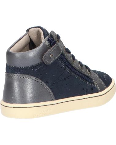 Sportif pour Fille KICKERS 572061-10 LYLUBY 10 MARINE
