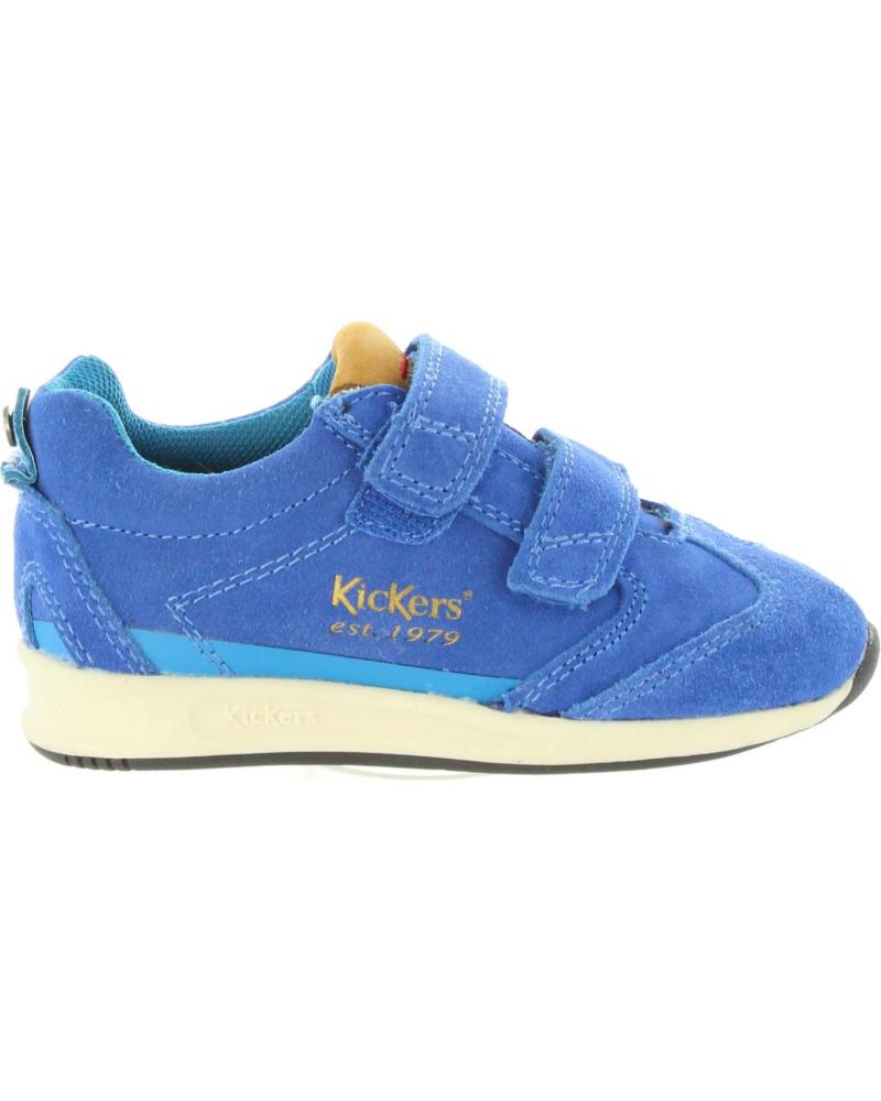 Sapatilhas de Menina e Menino KICKERS 664580-10 KICK 18 BB 5 BLEU