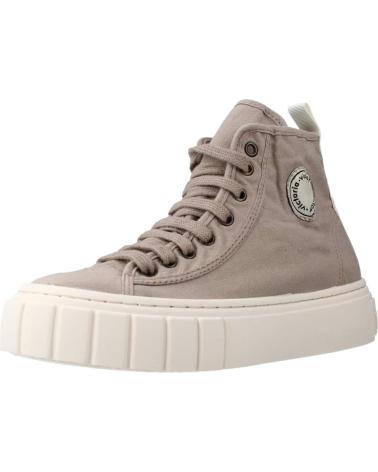 girl boots VICTORIA BOTA LONA ALL CASUAL BEIGE