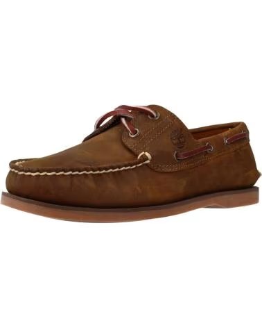HERREN BOOTSSCHUHE TIMBERLAND 1001R CLASSIC BOAT BROWN