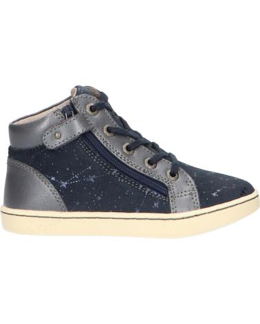 Sportif pour Fille KICKERS 572061-10 LYLUBY 10 MARINE