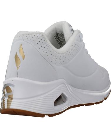 Sportif pour Femme SKECHERS UNO-METALLIC LOVE 155523 BLANCO BLANCO