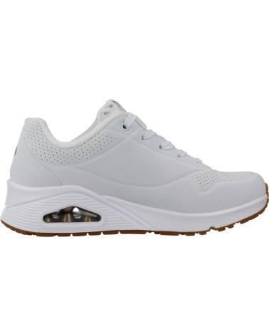 Sportif pour Femme SKECHERS UNO-METALLIC LOVE 155523 BLANCO BLANCO