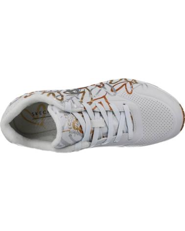 Sportif pour Femme SKECHERS UNO-METALLIC LOVE 155523 BLANCO BLANCO
