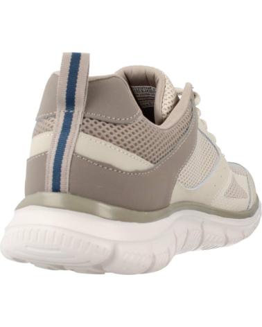 Sportivo per Uomo SKECHERS SNEAKERS HOMBRE TRACK - SYNTAC TAUPE MARRóN